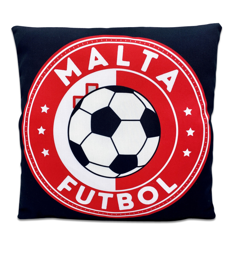 Malta Futbol Cushion Cover