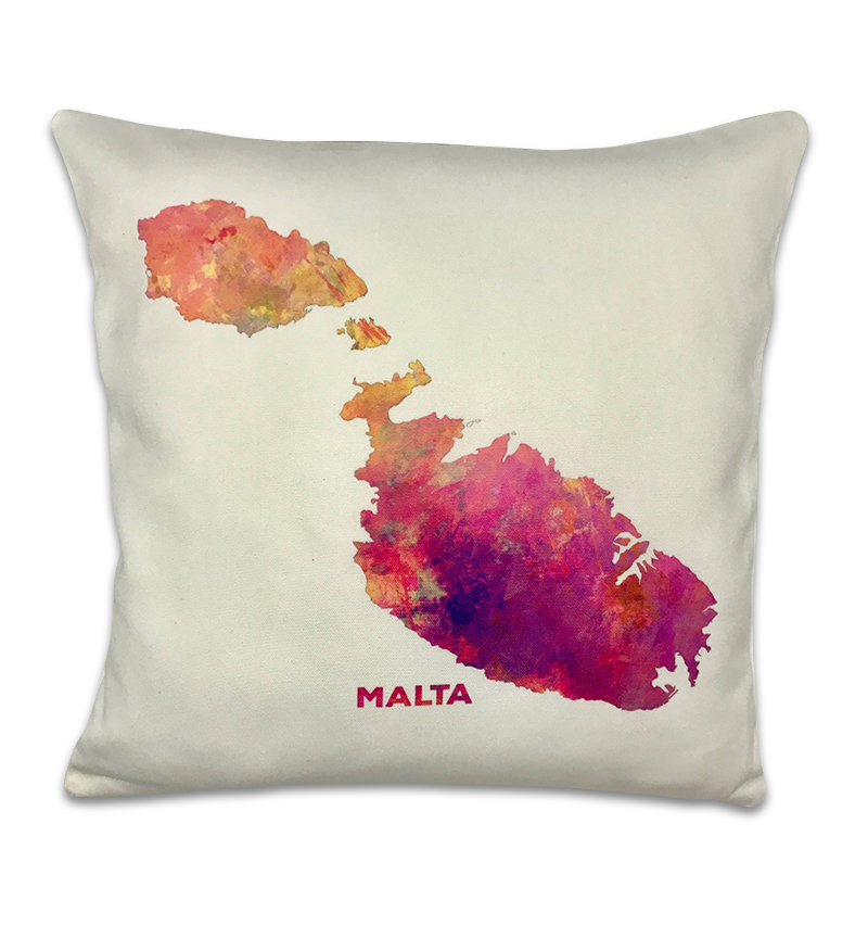 Malta, Comino And Gozo Cushion Cover