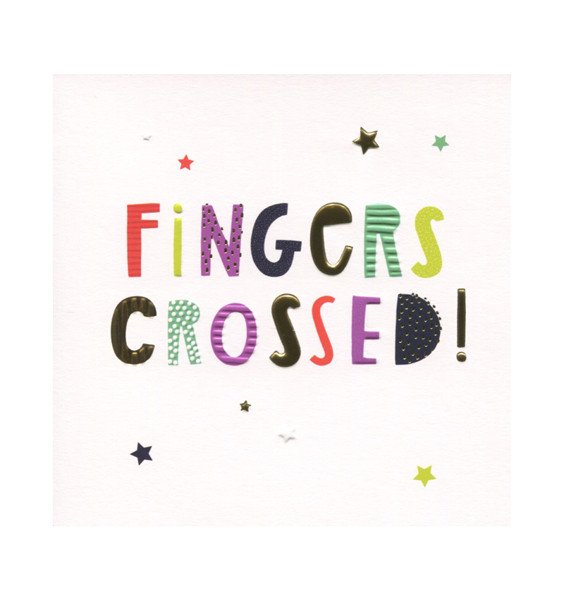 Fingers Crossed Good Luck – Wearenotashop