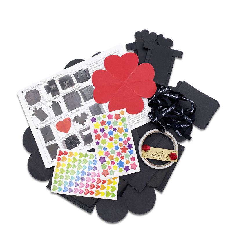DIY Surprise Explosion Box – Folding Photo Album – Wearenotashop