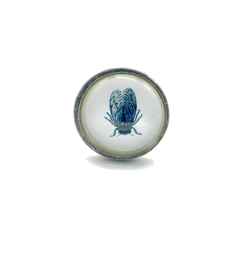 Set Of Four Assorted Insect Drawer Knobs