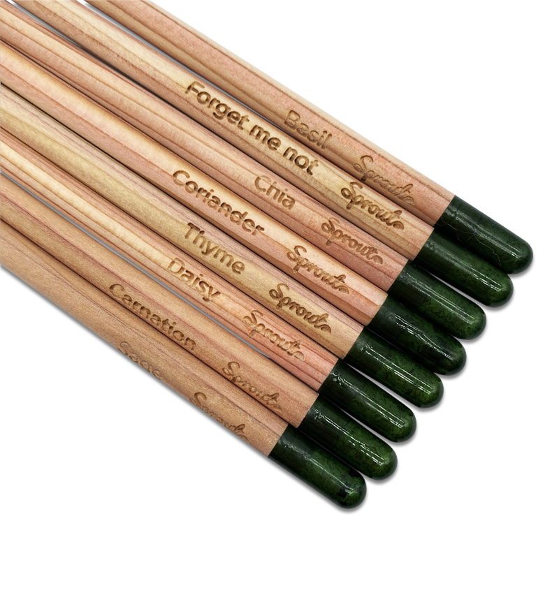Sprout Pencils Special Edition Boxed Set Of Eight Mixed ‘Plant Your