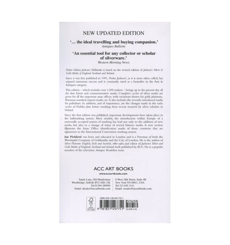 Jackson’s Hallmarks, Pocket Edition English, Scottish, Irish Silver