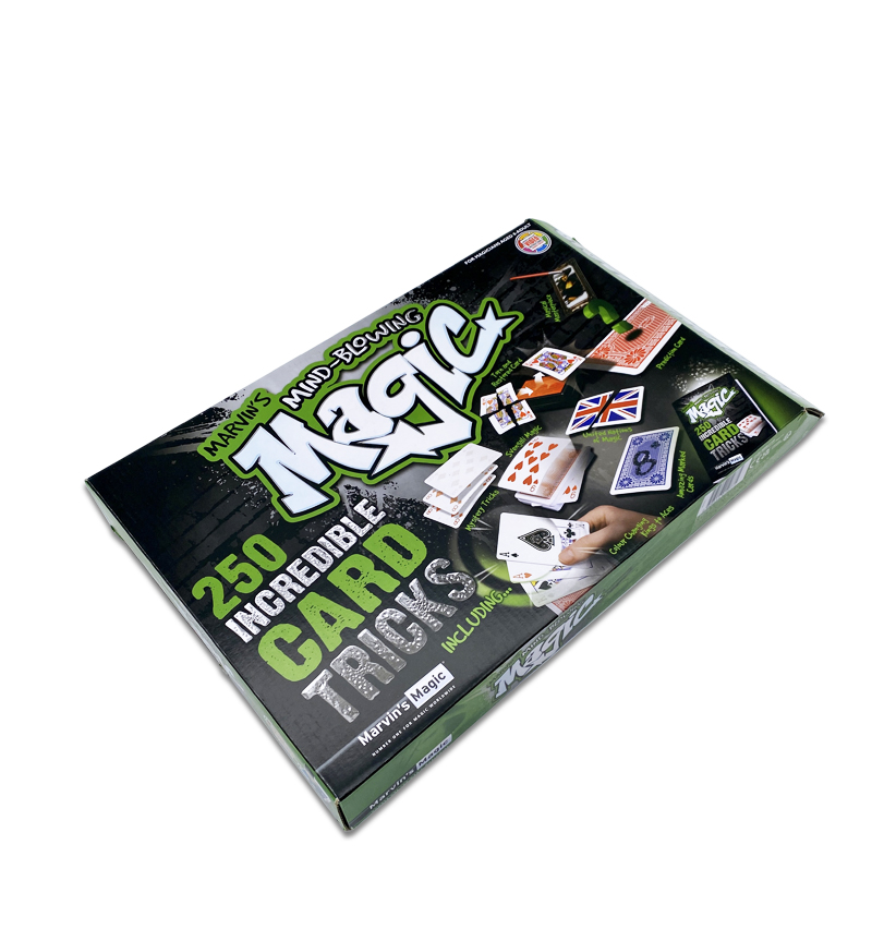 Marvin’s Magic MindBlowing 250 Card Tricks Set With Illustrated