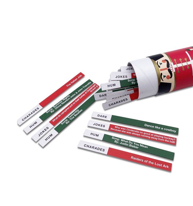 Christmas Double Sided Dipstick Game Festive Nutcracker