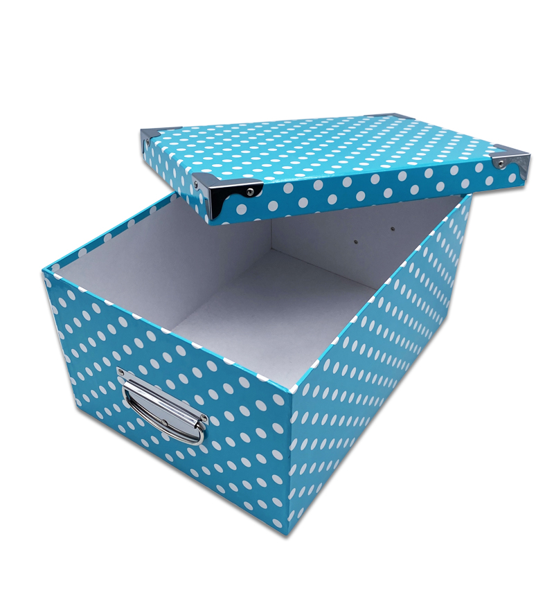 Nest Of Three Polka Dot Storage Boxes